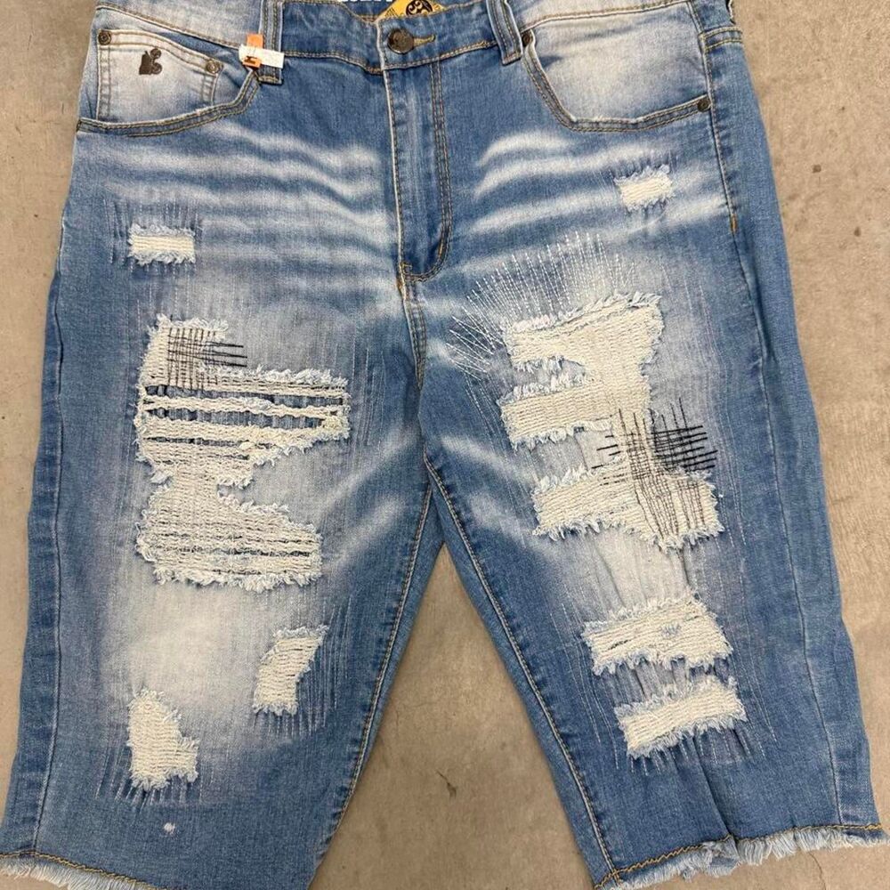 Grinders Men's Blue Shorts